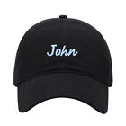 Baseball Cap Men Name John Gift Embroidered Washed Cotton Dad Hat Baseball Caps