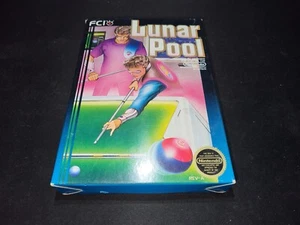 Lunar Pool FCI Auténtico Nintendo NES CASI NUEVO - ¡Estado COMPLETO y caja! - Imagen 1 de 9