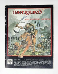 Merp Isengard und Nordgondor mit Karte LOTR Middle Earth RPG ICE #2800 - Bild 1 von 12