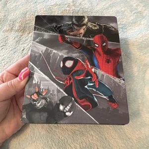 READ** Spider-Man: Homecoming/Far From Home/Spiderverse/Venom Blu-ray Steelbook - Picture 1 of 10