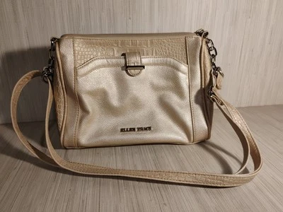 Сумочка Ellen Tracy с металлической костью Ellen Tracy регулируемый ремень цепочка акцент - Изображение 1 из 4