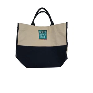 Vintage Kraft South Beach Diet Logo Travel Large Tote Bag Satchels Made In USA  - Picture 1 of 17