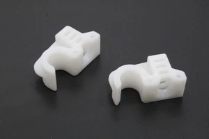 VW Golf 1G Mk2 Handbrake Cable Guide Tube Fixing Clips New Genuine 867609745A - Picture 1 of 13