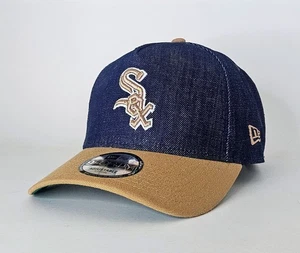 New Era Chicago White Sox 24K Denim A-Frame 9FORTY Snapback Hat - Picture 1 of 6