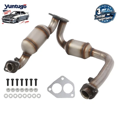 Front Catalytic Converter For Ford Ranger XL XLT 2.5L 3.0L 4.0L 1998 1999 2000 - Image 1 of 4