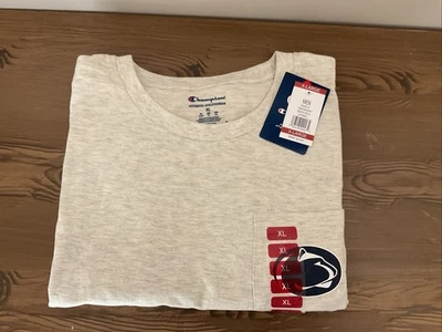 Men’s Penn State Nittany Lions Short Sleeve Tshirt- Light Gray-XL-NEW w/tags - Image 1 of 4