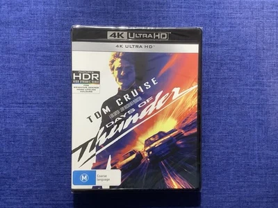 Days of Thunder (4K UHD , 1990) Tom Cruise  Brand New Sealed Aus Release - image 1 of 2