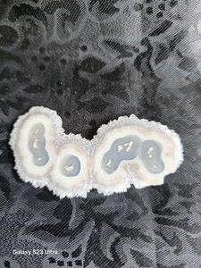 Pink Amethyst Stalactite Slice from Uruguay 24g - Picture 1 of 18