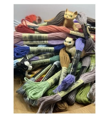 DMC Skeins Embroidery Floss Lot Of 500 - Image 1 of 4