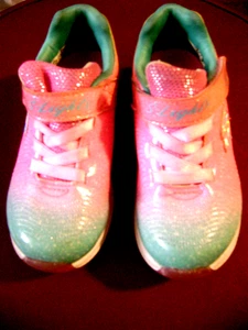 SKERCHER GIRL'S SHOES/SNEAKER 10 sz Men Made Upper - Picture 1 of 5