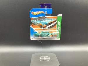 Tarjeta corta Pontiac GTO 2011 Hot Wheels '64 verde azulado #57 Treasure Hunts 7 Redline RR - Imagen 1 de 4