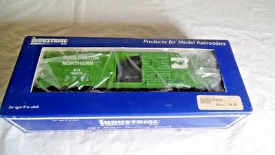 Industrail Rail IDM1003 Burlington Northern 027/0 Box Car -Used -Org Box - Image 1 of 4