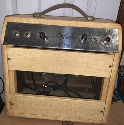 Combo amplificador de guitarra de tubo Gibson Skylark GA-5 (31380) de colección Foto 1 de 4