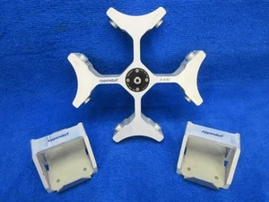 Eppendorf Centrifuge Rotor A-4-62, 2x MTP Microplate Carrier Buckets 5810 5810R - Picture 1 of 14