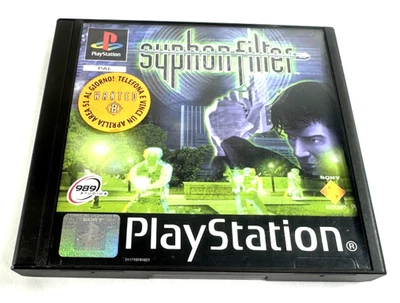 SYPHON FILTER SONY PLAYSTATION PS1 PAL ITA COMPLETO - Immagine 1 di 4