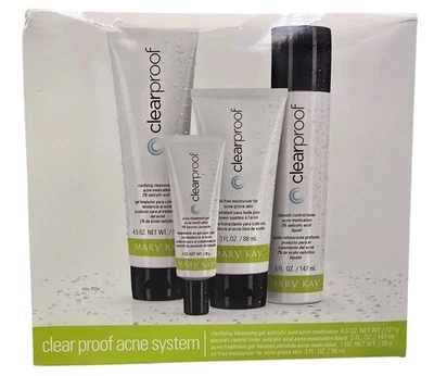 Mary Kay Clear Proof 4-piece Acne System New in Box Ex 9/20 - Image 1 of 4