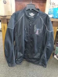 Chaqueta reflectante Harley-Davidson Exodus Americana Winged #1 para hombre 97209-17VM.2x - Imagen 1 de 8