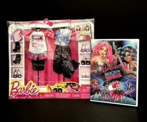 2015 Barbie Fashionistas Fashionistas Fashion Pack Traje Rockers con Rock'n Royals Nuevo DVD - Imagen 1 de 6