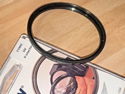 Tiffen 77mm UV/ protector Filter USA - Image 1 of 3