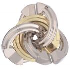 BePuzzled   Cyclone Hanayama Metal Brainteaser Puzzle Mensa Rated Level 5, for A
