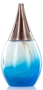 Pendant Blue - clear/blue - mit goldfarbender Kappe - katalytische Lampe - Bild 1 von 1