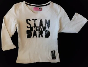 Bauch 3/4 Arm Stretch Shirt Oberteil Gr. M Junior süß - Bild 1 von 1