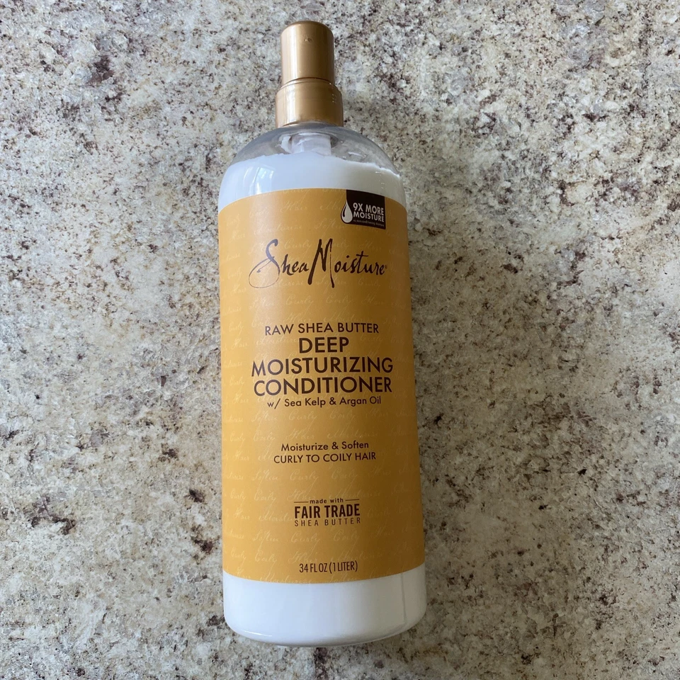 Acondicionador Hidratante Profundo Raw Shea Moisture para Unisex - 34 FL OZ Foto 1 de 4