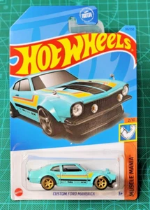 Hot Wheels Custom Ford Mavrick - CUSTOM Super Wheel Swap Real Riders - Bild 1 von 1