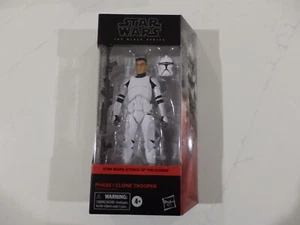 Star Wars The Black Serie Attack Of The Clones - Phase I Clone Trooper 6" Figure - Picture 1 of 2