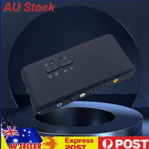 7.1 Sound Card 8 Channel DAC Output Usb 2.0 Sound Card for Home Desktop Speakers - Picture 1 of 12