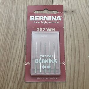 Bernina 287 WH 80/12 Sewing Industrial 5 Needle Pack Switzerland