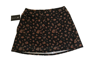 ONZIE Lovely Leopard Print SKORT Skorts W/ Ball Pocket Womens Size SMALL  NEW - Image 1 of 3