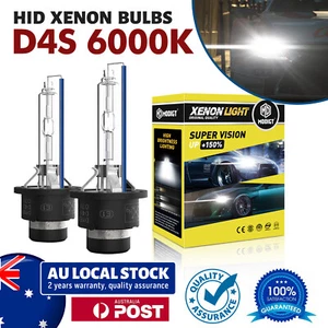 For Toyota Lexus IS250 IS350 6000K 2X D4S D4C Headlight Xenon Bulb Globes HID AU - Picture 1 of 10