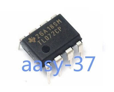 5PCS NEW TL072 TL072CP DIP-8 Low Noise J-Fet Dual Op-Amp - Image 1 of 2