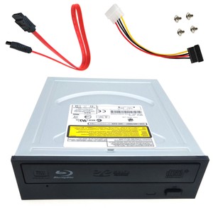 Desktop PC Bluray Player 5.25 inch Internal BD 12X Reader Drive DVD Burner Cable