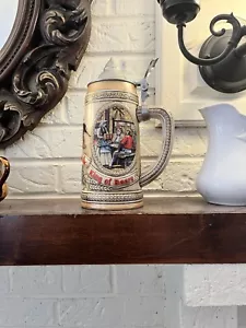 Tazza limitata Budweiser Beer Stein Anheuser-Busch, King of Beers serie K 74612 - Foto 1 di 23