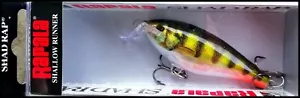 SEÑUELOS DE PESCA RAPALA SOMBRA POCO PROFUNDA RAP SSR 5 cm PEHL (Holograma Vivo Perca) color - Imagen 1 de 2