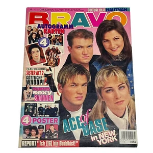 Vintage Bravo German Music Magazine,FEB 1994,Ace of Base,Shannen Doherty,ZZ Top - Imagen 1 de 12