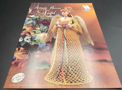 BP22 ANNIE'S ATTIC 1998, AUTUMN HARVEST ANGEL CROCHET PATTERN - Image 1 of 2