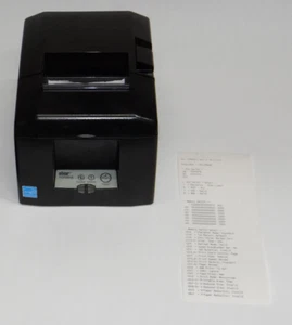 Star TSP650 II Thermal POS Receipt Printer RJ-45 NO AC Adapter **TESTED! 654IIE3 - Picture 1 of 11