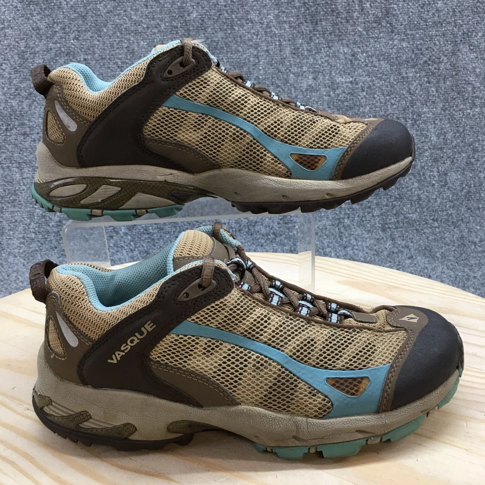 Zapatos de Senderismo Vasque Para Mujer 9 M Velocidad Marrón Con Cordones Parte Superior Baja Punta Redonda 7625 Foto 1 de 4