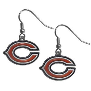 NFL Chicago Bears Dangle Earrings F5D7W