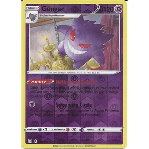 Gengar - 066/196 - Rare - Reverse Holo - Lost Origin - Pokemon TCG - Picture 1 of 1