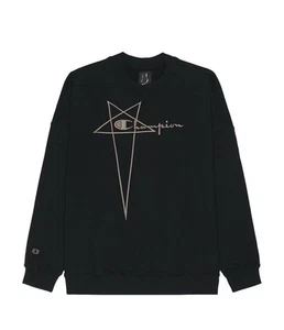 NWT Rick Owens x Champion Jumbo Sweatshirt S - Picture 1 of 9