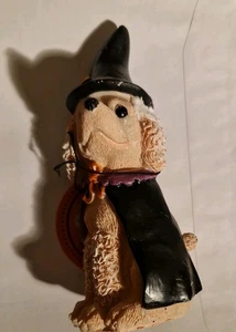 Hexe Hund Halloween 🎃 Ornament - Bild 1 von 3