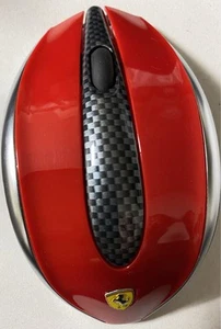 Ferrari Style 2.4G Wireless Optical Mouse Battery Powered Japan Exclusive Used - Afbeelding 1 van 8