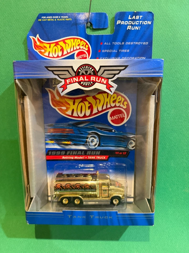 Camión cisterna Hot Wheels Final Run 1999 nuevo en caja 1/64 diecast BX10 Foto 1 de 1
