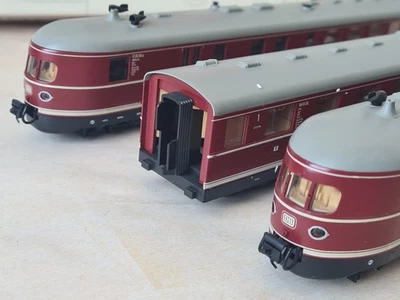 H0 LILIPUT VT06 DB RED FOR MÄRKLIN AC Original Packaging - Image 1 of 4