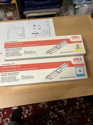 OKI Tonerkassette Yellow und Cyan 2500 Pages - Bild 1 von 2