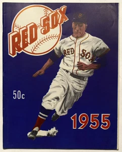 Anuario 1955 Boston Red Sox (raro Agganis Memorial) Ex 713382  - Imagen 1 de 2